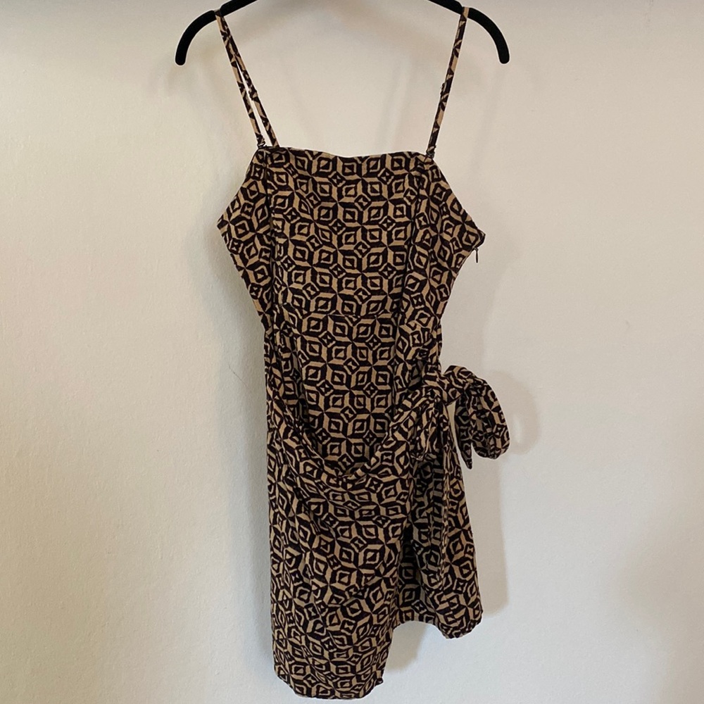 Urban Outfitters Geometric Aztec Design Mini Dress size Medium